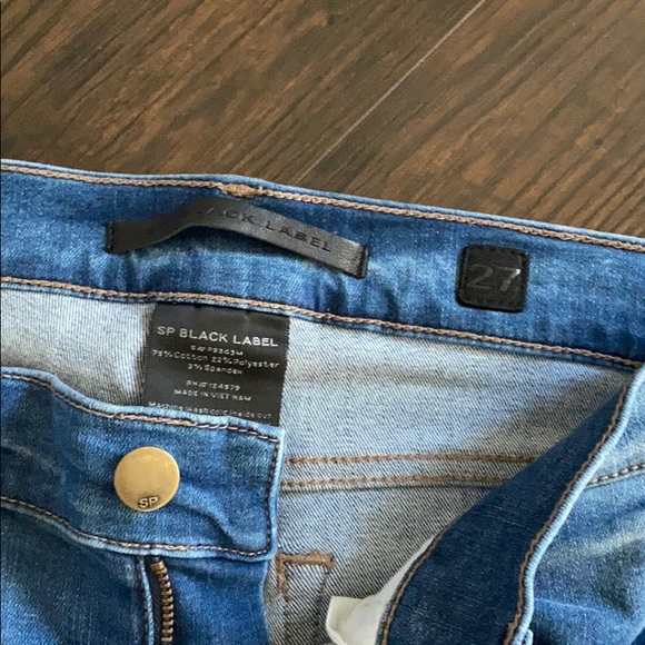 SP BLACK label Mid rise ripped denim jeans - Picture 4 of 4